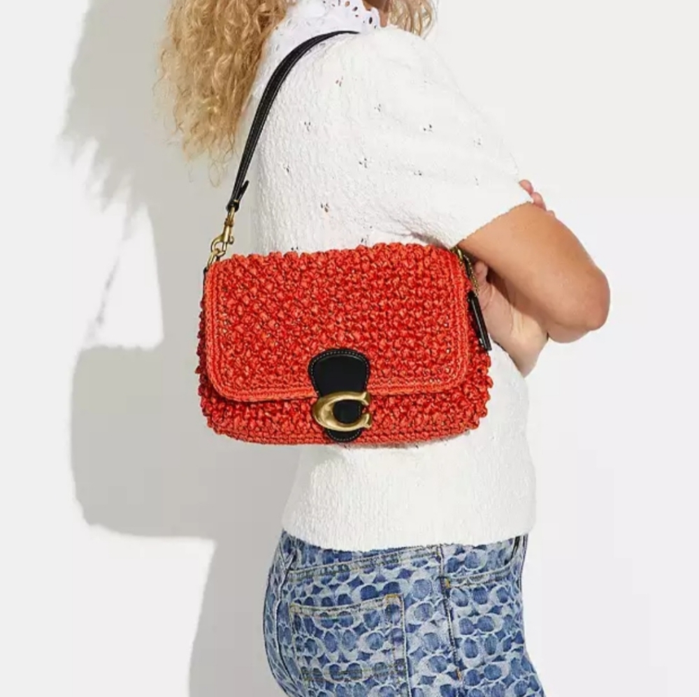 Coach Tabby Rattan Bag